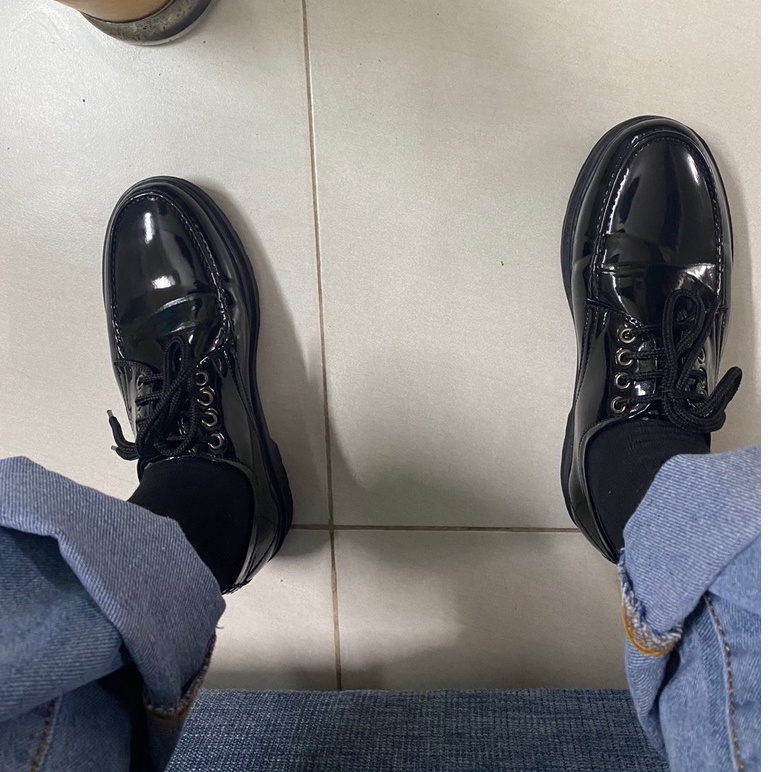 [TẶNG TẤT LƯỜI] Giày Đốc Da Bóng Hàn Quốc, Chất da bóng Độc Quyền, Dễ phối đồ đi làm đi học đi chơi, SIze 38-44 | BigBuy360 - bigbuy360.vn