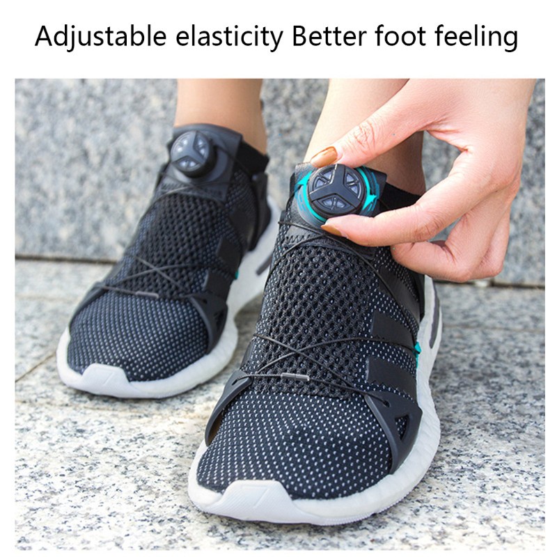 QQ* Automatic Lacing Device Rotating Shoelace Revolving Buckle Fast Tight-loose Tool