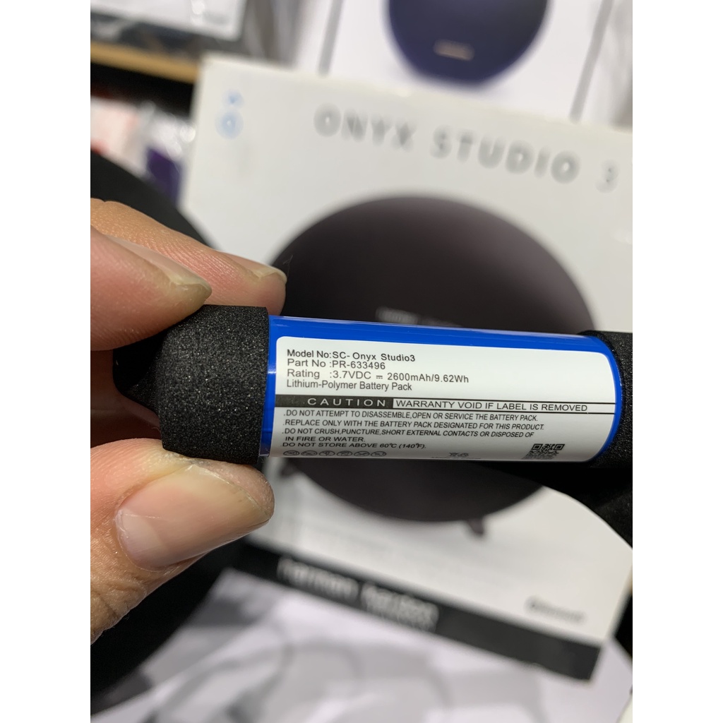 Pin thay loa Harman Kardon Onyx Studio 3 2600mAh/9.26Wh/ 3.7V- Pin dung lượng chuẩn