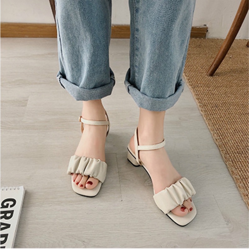 [Hàng có sẵn/Ảnh thật] Giày cao gót 💖FREESHIP💖 Giày sandal nữ đến 5cm thời trang cho phái nữ