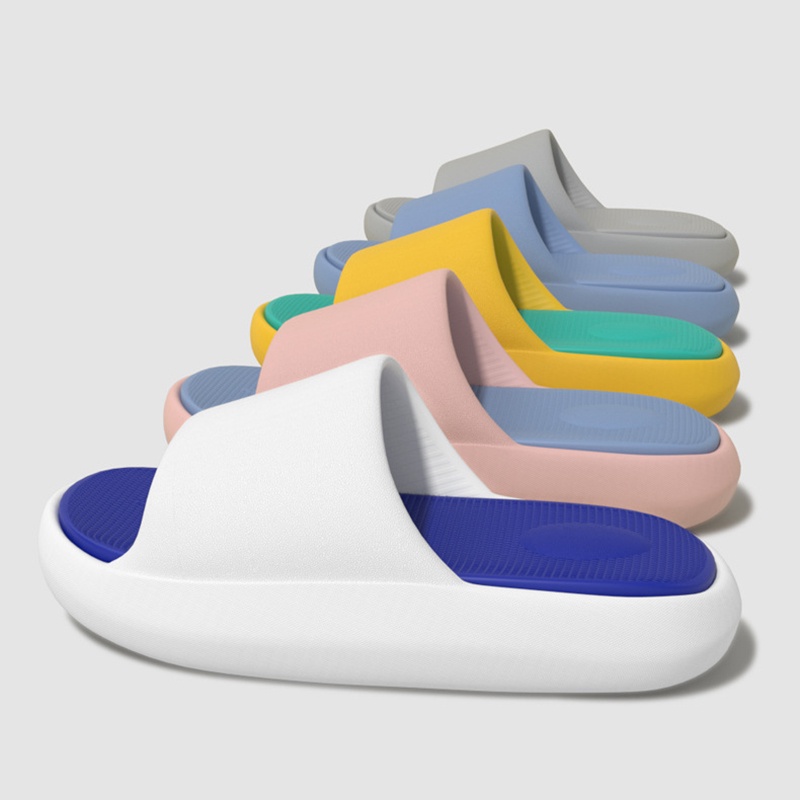 Dép quai ngang nam và nữ đế Cao 5cm siêu đẹp , chất liệu eva siêu bền không ngấm nước 2022