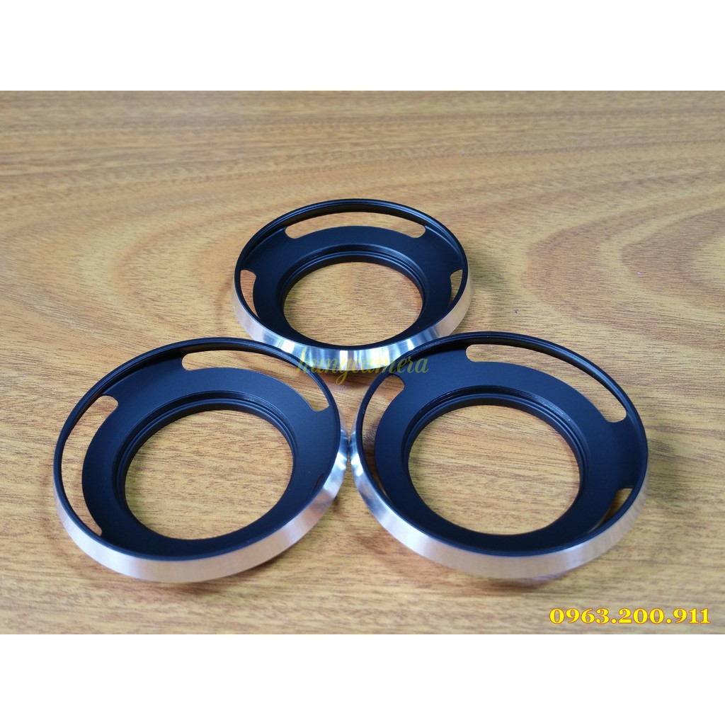 Hood kim loại cho ống kính phi 40.5mm - Sel16-50 OSS