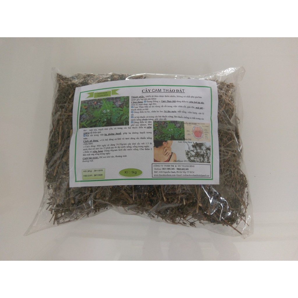 Cam Thảo Đất 100g - Hàng Cao Cấp - Đông Y Thanh Bình
