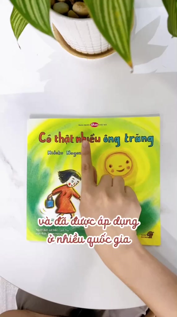 Sách Ehon Phát triển tư duy cho bé 3 6 tuổi - Có thật nhiều ông trăng (Tranh truyện Nhật Bản cho bé) | BigBuy360 - bigbuy360.vn