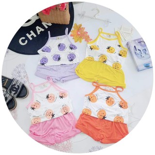 Combo 3 bộ 2 dây cho bé gái.