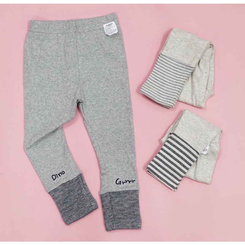 (90,100,130)Legging cotton đáp gấu Hàn Quốc các loại