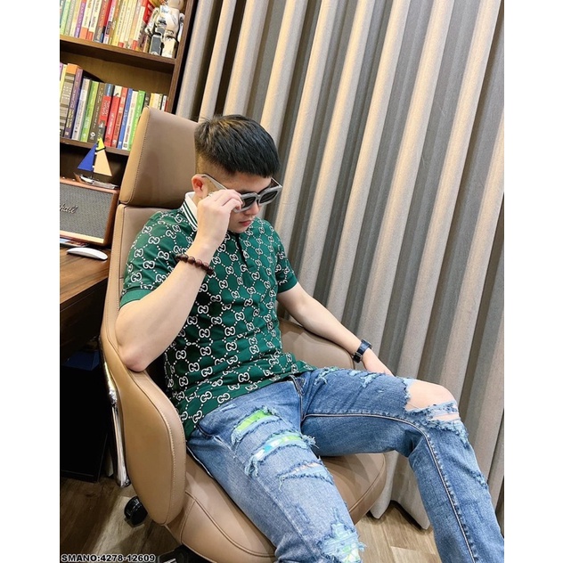 Áo polo GUCCI 3 màu chất đẹp kèm ảnh thật