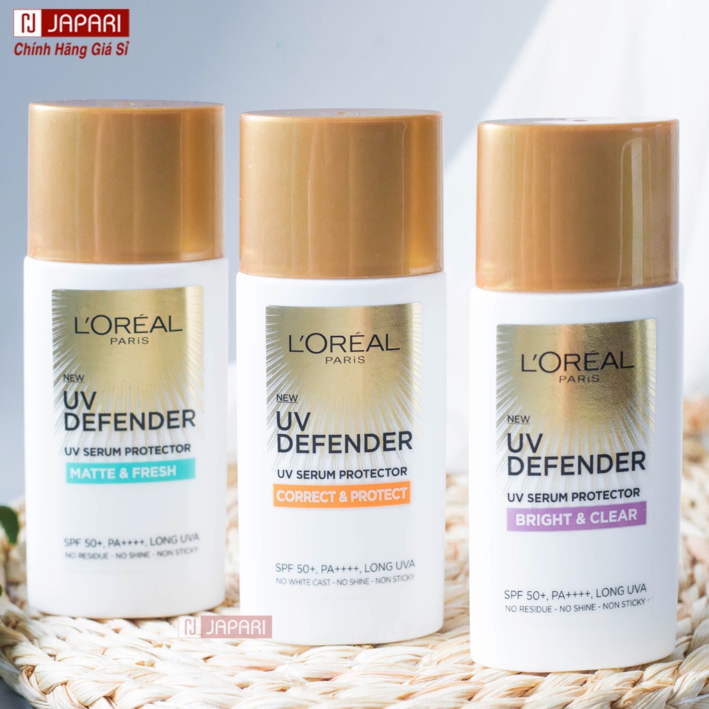 Kem Chống Nắng Loreal Kiềm Dầu Dưỡng Ẩm Cho Da Mặt, Body CHÍNH HÃNG- KCN L Oreal Paris Cho Da Dầu Mụn, Khô Nam Nữ Japari