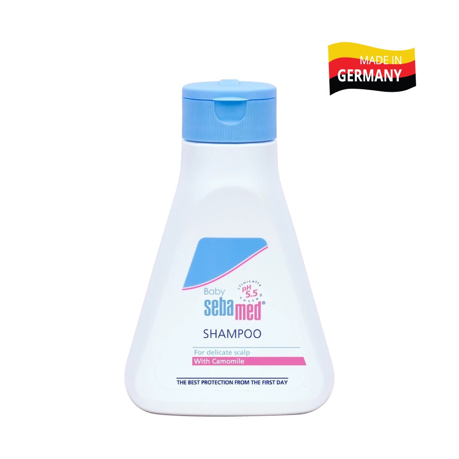 Dầu gội dịu nhẹ không cay mắt bé Sebamed Baby Children's Shampoo pH5.5 (150ml)