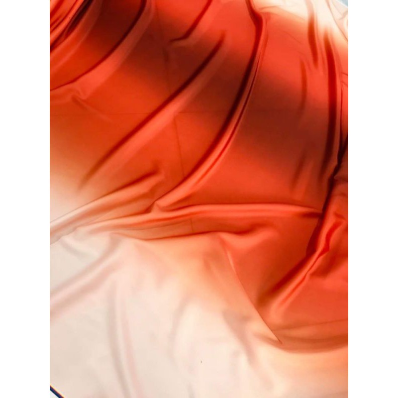 Vải lụa sóng ombre
