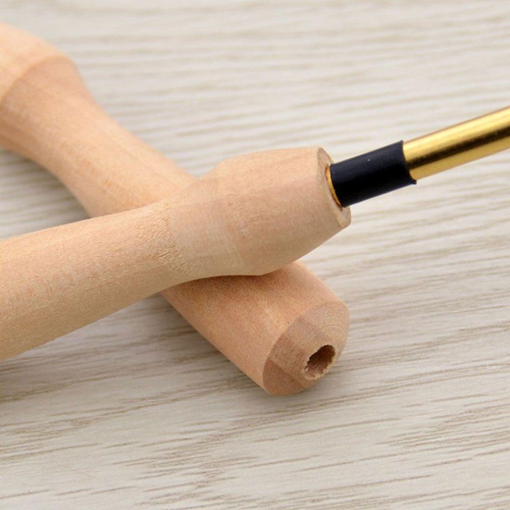 ROSE Dụng Cụ Xỏ Chỉ Bằng Gỗ Tiện Dụng Và Bền