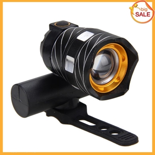 Đèn pin led 300lm t6 tích hợp đèn pin tiện dụng cho xe đạp