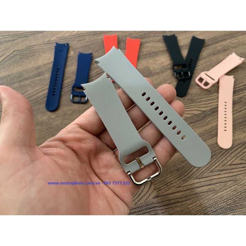 Dây cao su dẻo thay thế cho đồng hồ samsung watch 4