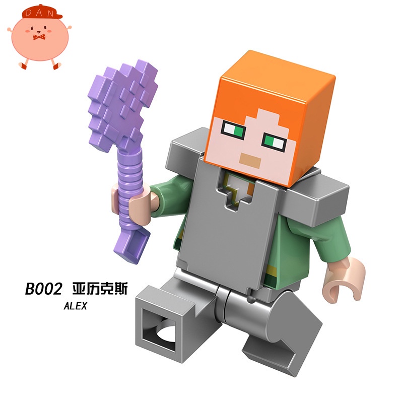 Mô Hình Đồ Chơi Mini B001-B008 Creeper Alex