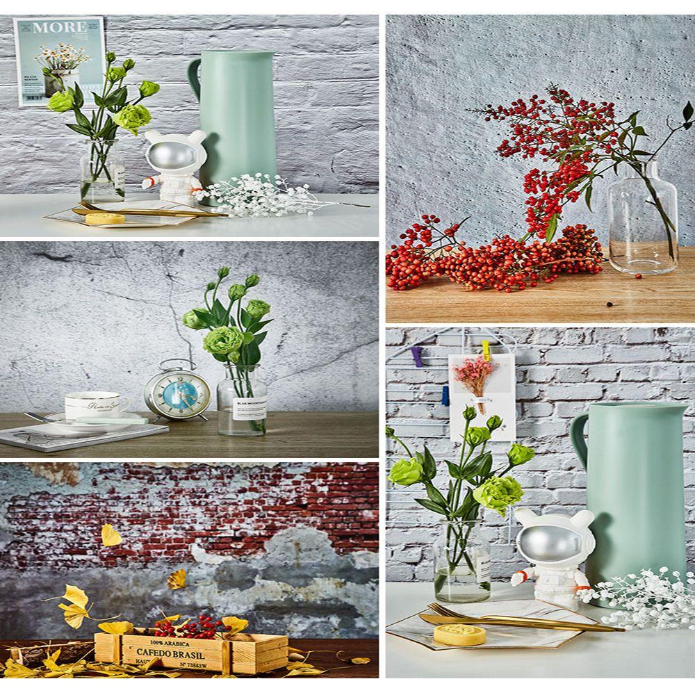 BTLIMER 1 Tấm Phông Nền Chụp Ảnh In Họa Tiết Vân Đá Cẩm Thạch Phong Cách Ins