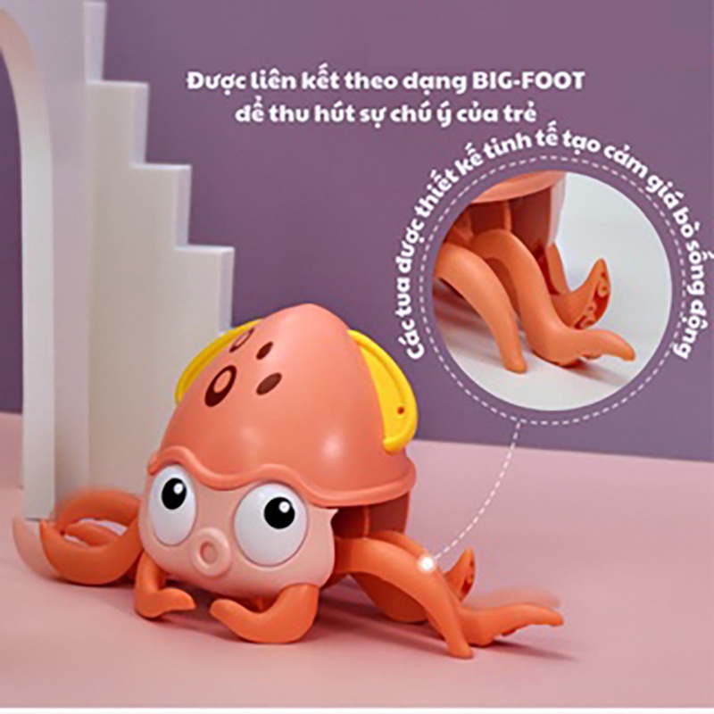Đồ Chơi Bạch Tuộc Bơi Lội, Bạch Tuộc Đi Dạo, Đồ Chơi Nhà Tắm Đáng Yêu Thú Vị Dành Cho Bé, Đồ Chơi Trẻ Em