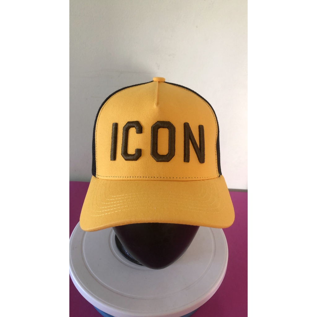 Mũ lưỡi trai ICON màu vàng, nón kết nam nữ thêu chữ ICON cực chất. Mũ đẹp nón xinh
