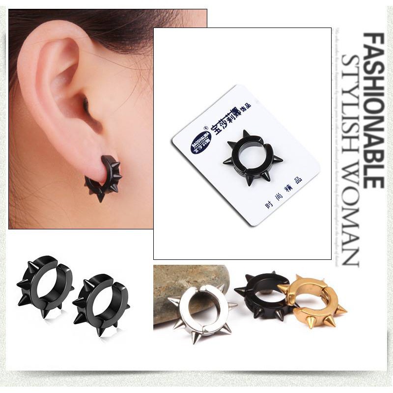 khuyên tròn gai-C66