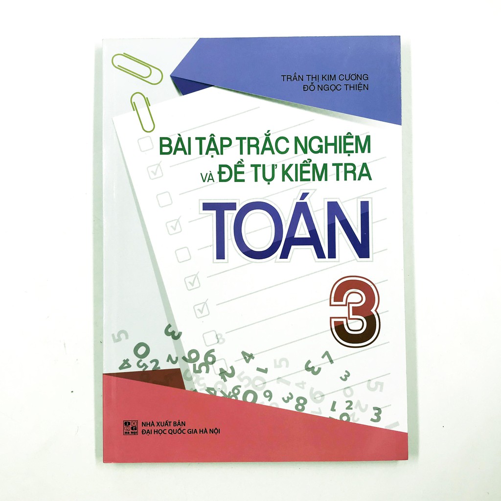 Sách - Bài tập trắc nghiệm và đề tự kiểm tra Toán ( lẻ tùy chọn )