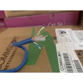 DÂY CÁP MẠNG CAT6 UTP (MÀU XANH) CHÍNH HÃNG AMP/ COMMSCOPE (0-1427254-6)