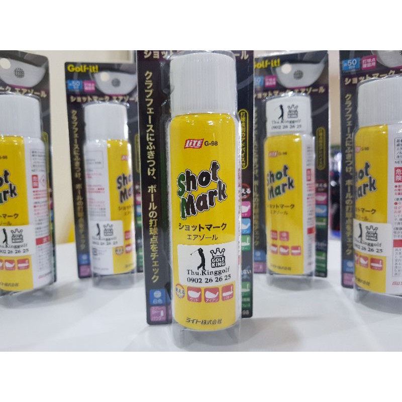 Xịt mặt gậy golf Shot Mark