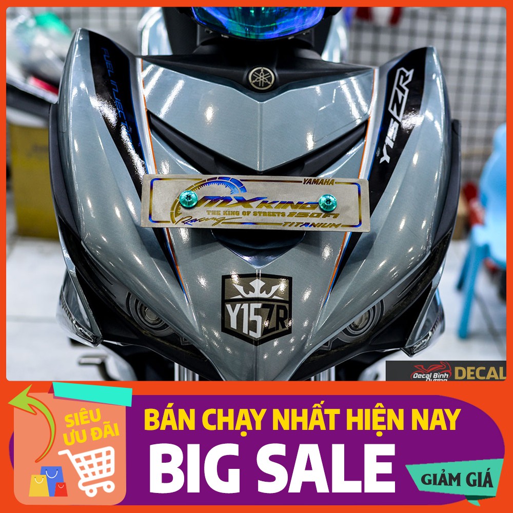 Tem Trùm Exciter 150 🍀FREE SHIP 🍀 XÁM XI MĂNG Y15ZR CỰC ĐẸP