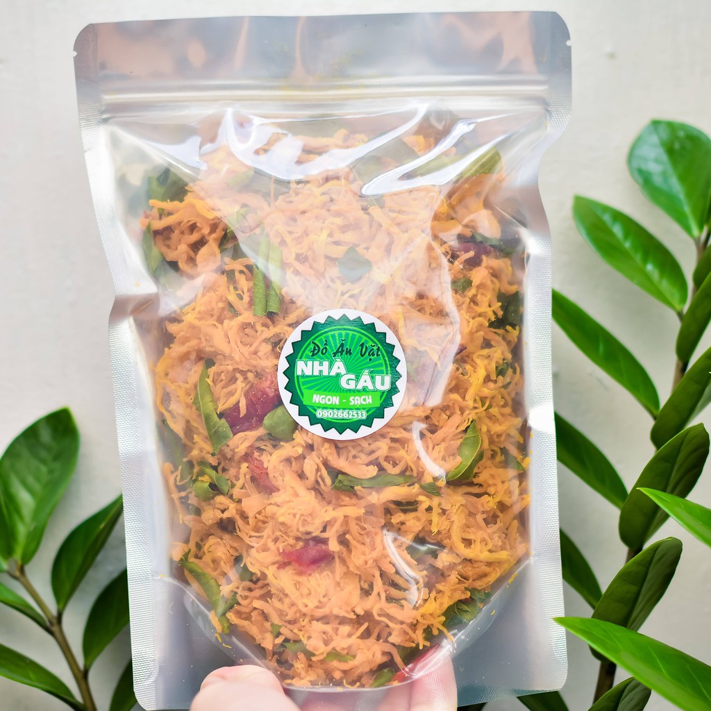 [Túi 500g] Khô gà lá chanh loại ngon - Đồ ăn vặt Nhà Gấu | BigBuy360 - bigbuy360.vn