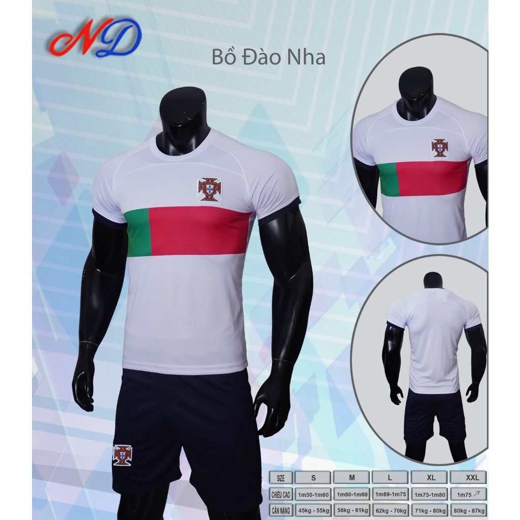 Bộ Đồ Đá Banh Đội Tuyển Bồ Đào Nha