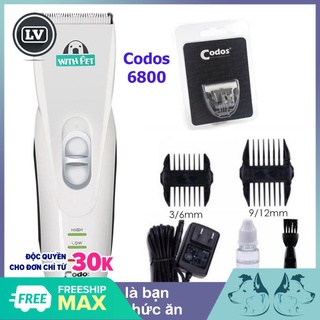 Tông đơ cắt lông chó codos 6800 - tông đơ chính hãng Phụ kiện Long Vũ