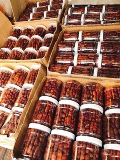 ME LÀO CHẤM MUỐI ỚT - hũ 500gram