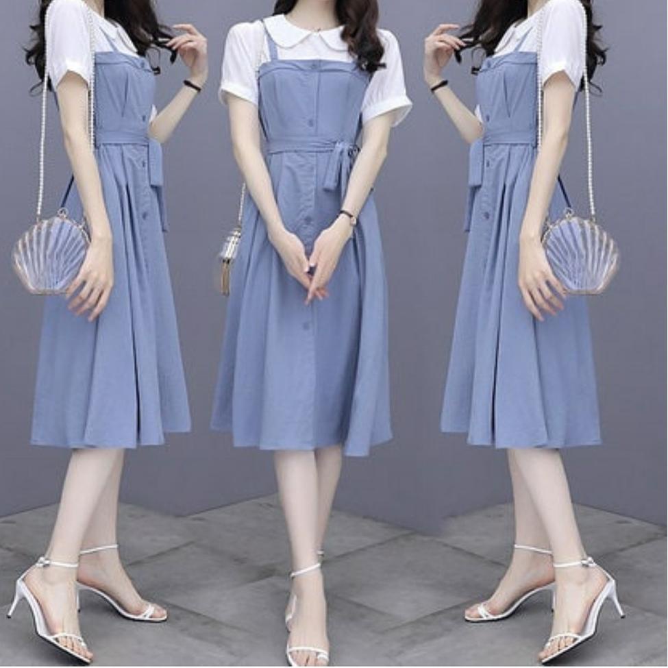 P@j Mz_Bộ Áo Yếm / Quần Yếm / Váy Yếm Vải Jean Yếm Bên Trong / Quần Yếm Tổng Thể Dành Cho Nữ Thanh Thiếu Niên / Váy Yếm / Quần Yếm / Quần Yếm Jean Nữ / Quần Yếm / Bộ Quần Yếm / Quần Yếm Jean Nữ / Quần Yếm / Quần Yếm Jean Nữ Váy / Quần Jean Nữ