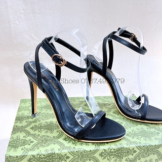Giày sandal gót nhọn dây mảnh cao 9cm và 11cm size 34-39 hàng VNXK B278