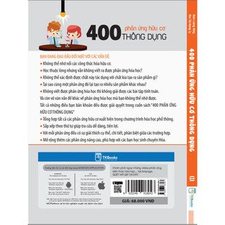 Sách - 400 Phản Ứng Hữu Cơ Thông Dụng
