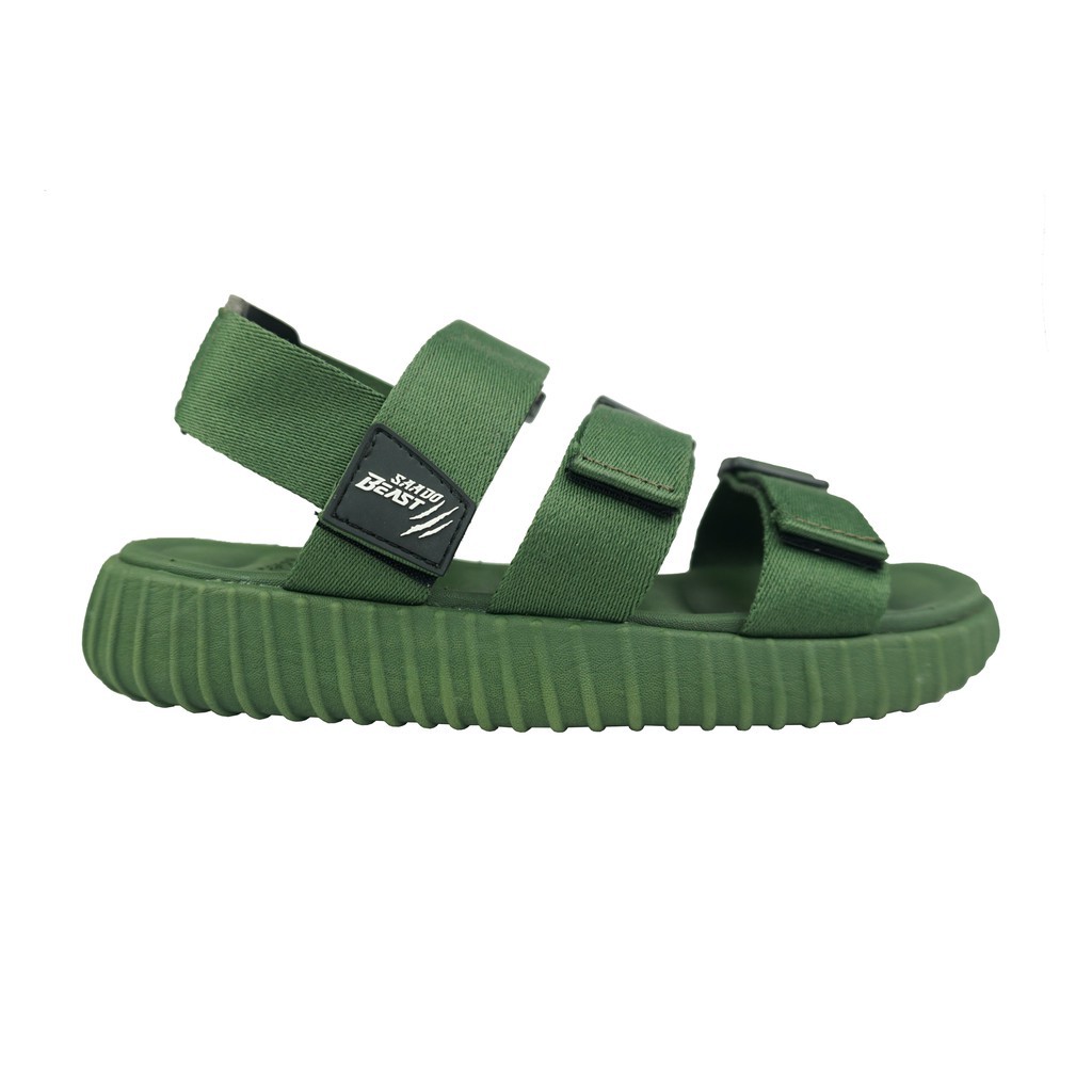 [BE01 - SAADO BEAST] Mossy Green Wolf - Giày Sandal SAADO