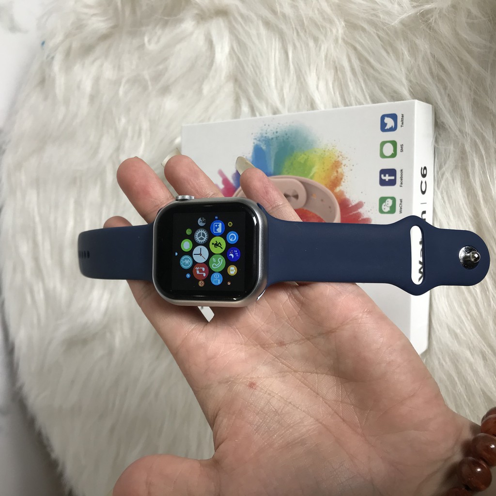 Đồng Hồ Apple Watch C6 Lắp Được Sim Độc Lập Nghe Gọi Kết  Nối Bluetooth 5.0