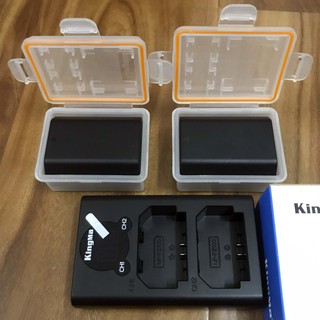 COMBO 2 Pin + 1 Dock Sạc LCD KingMa FZ100 (cho Sony A9/ A7RIII/ A7III)