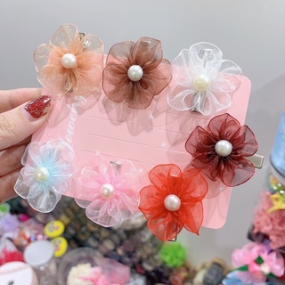 Kẹp tóc hoa đính hột