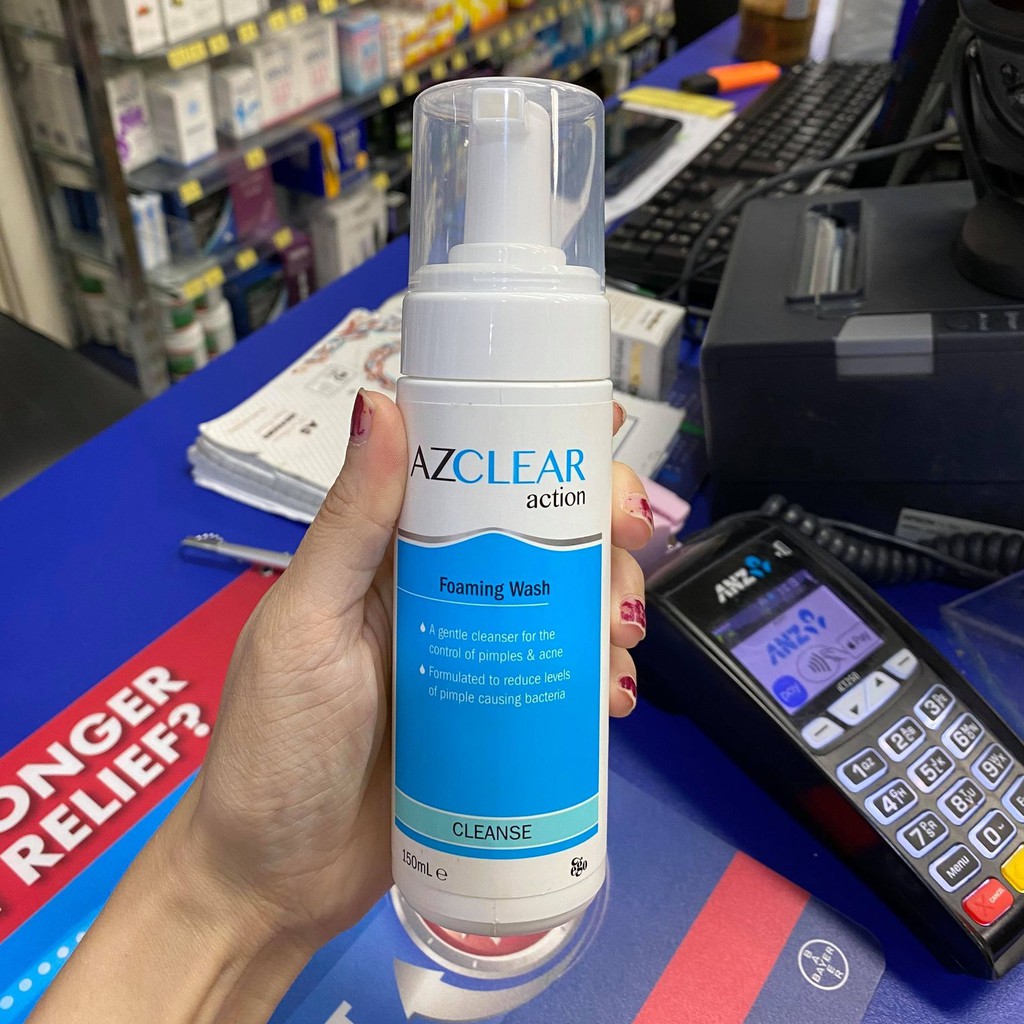 SỮA RỬA MẶT AZCLEAR ACTION FOAMING WASH 150ML