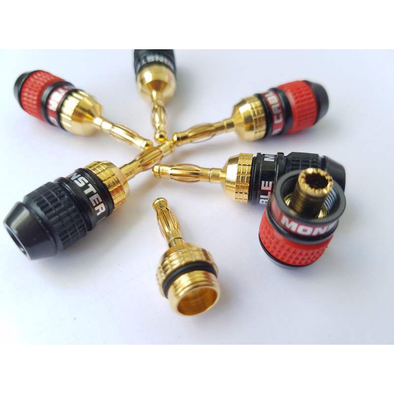 Jack bắp chuối Monster mạ vang` cao cấp - rắc bắp chuối - rắc âm thanh