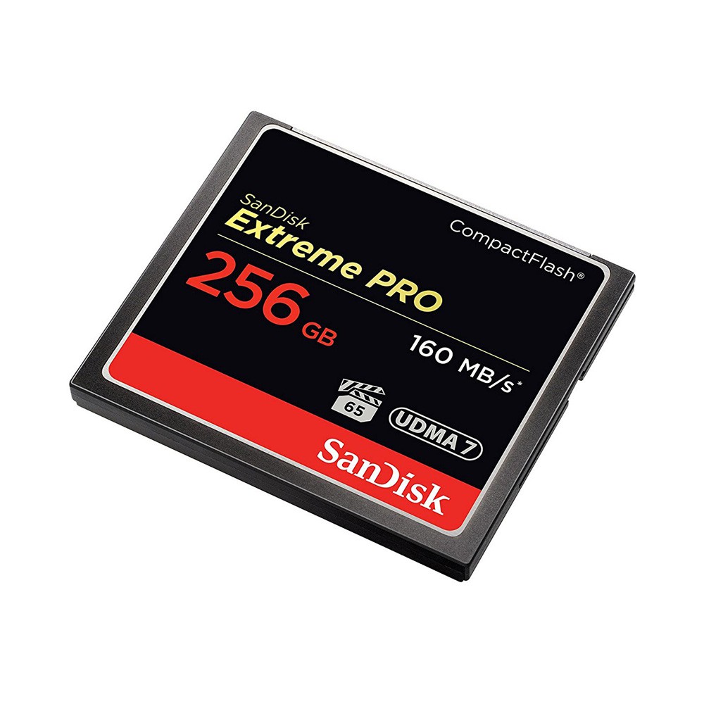 Thẻ nhớ Compact Flash (CF) SanDisk Extreme Pro 1067X 256GB 160MB/s (Đen)