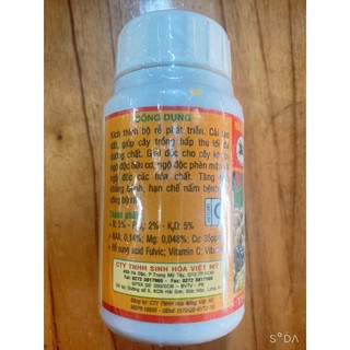 Phân bón lá hữu cơ sinh học ROOST 2+ 100ML