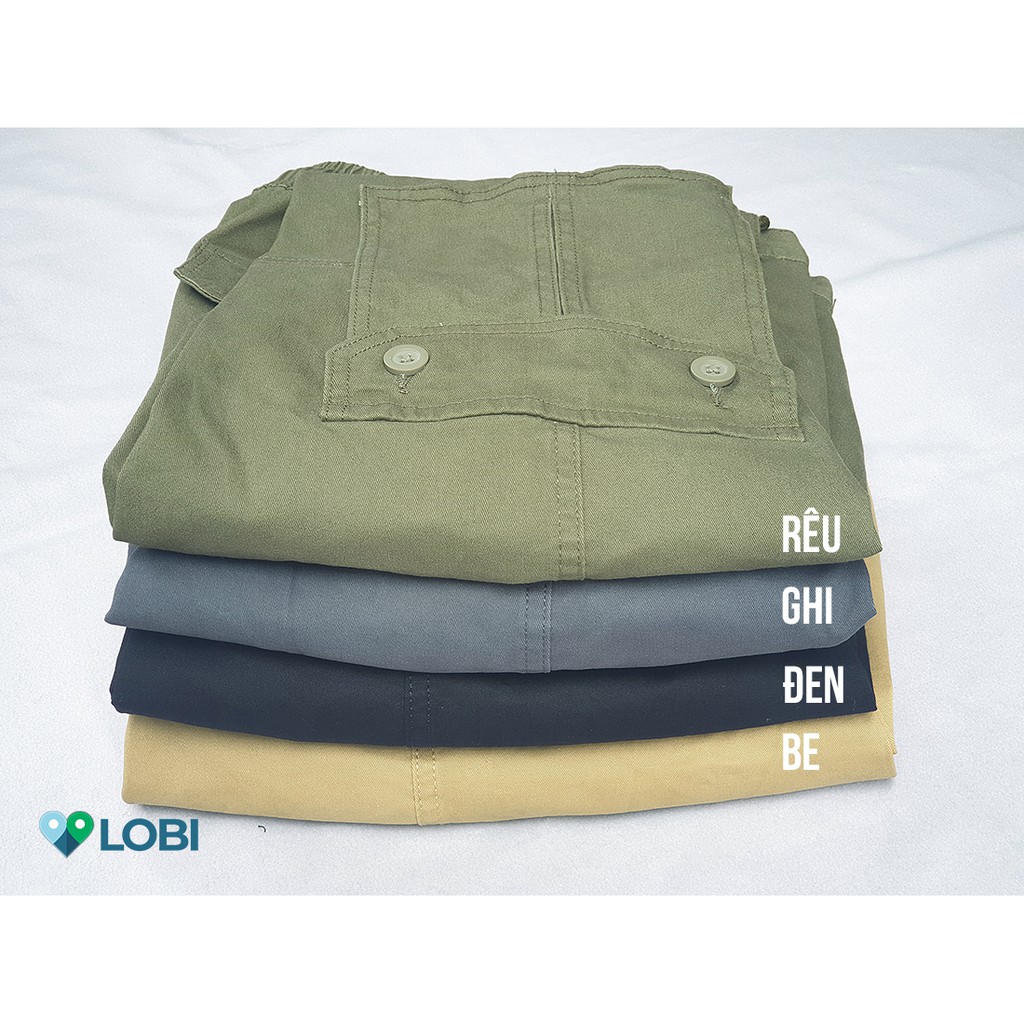 Quần túi hộp nữ⭐FREESHIP⭐Quần kaki túi hộp nữ màu be cá tính, độc đáo và năng động | BigBuy360 - bigbuy360.vn