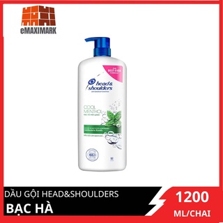 Dầu gội Head&Shoulders Bạc hà 1200ml
