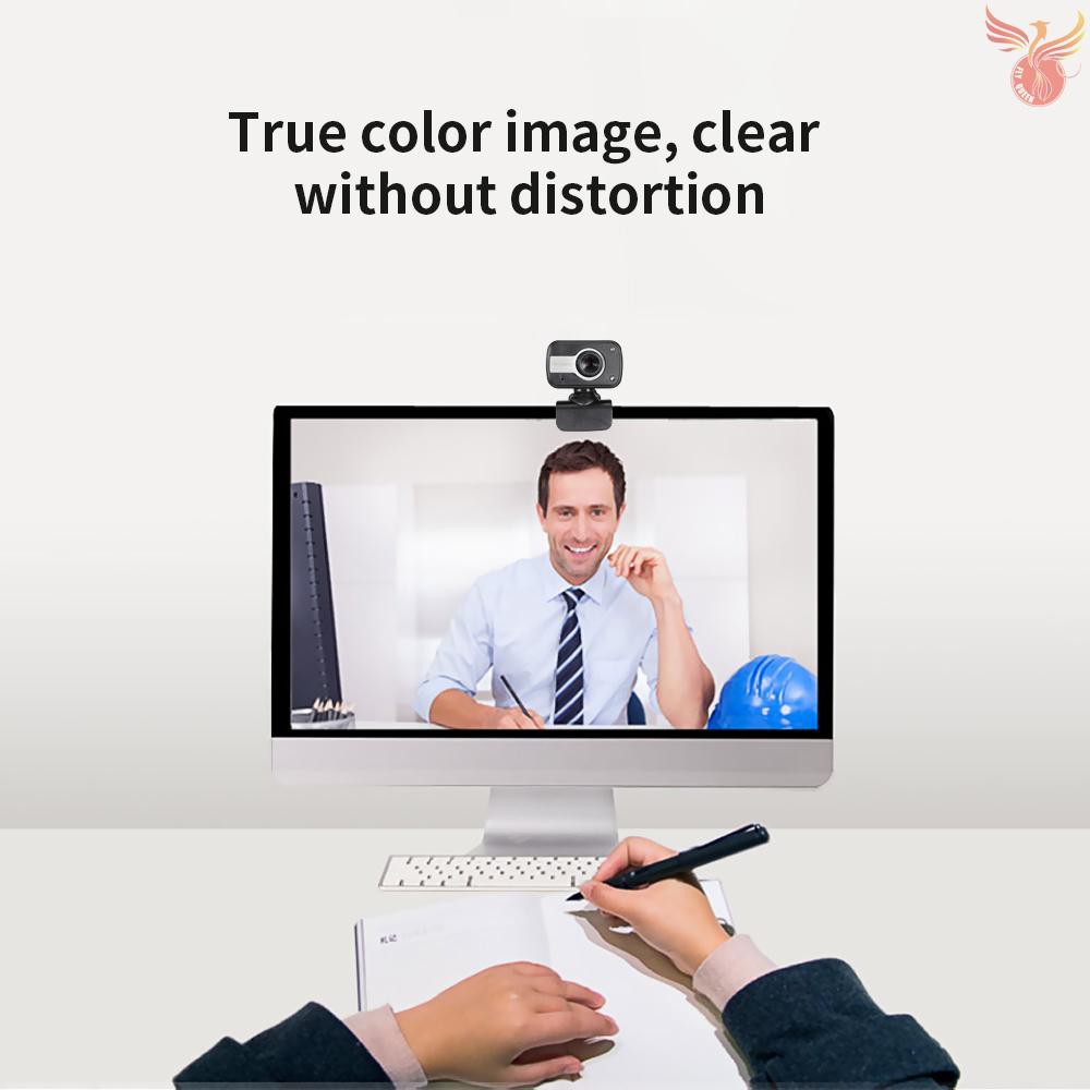 Webcam Usb 480p Kèm Đèn Led Cho Máy Tính | BigBuy360 - bigbuy360.vn