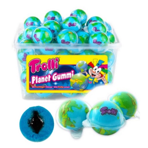 Kẹo Dẻo Trolli hình con mắt 1 chiếc hàng chính hãng Đức date mới