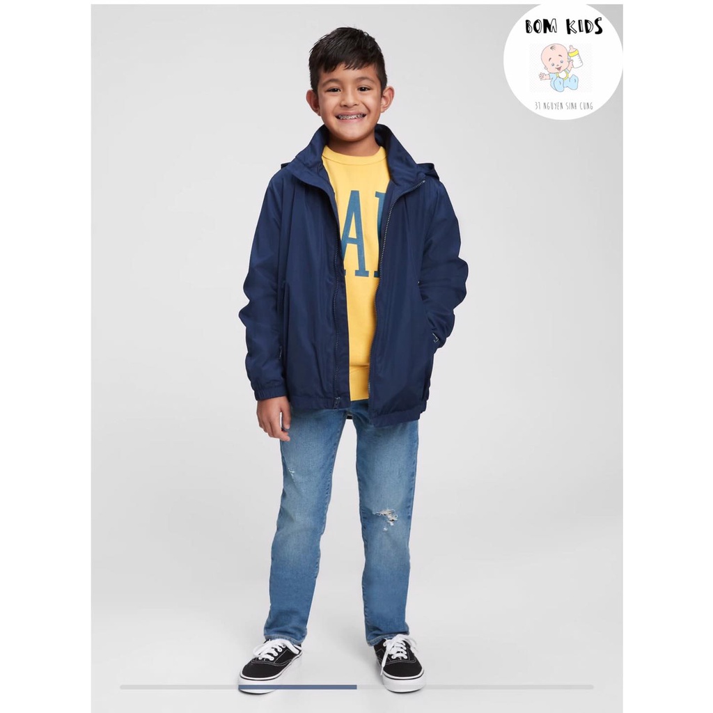 ÁO KHOÁC GIÓ 2 LỚP BT OLDNAVY XUẤT DƯ XỊN CHO BÉ TRAI