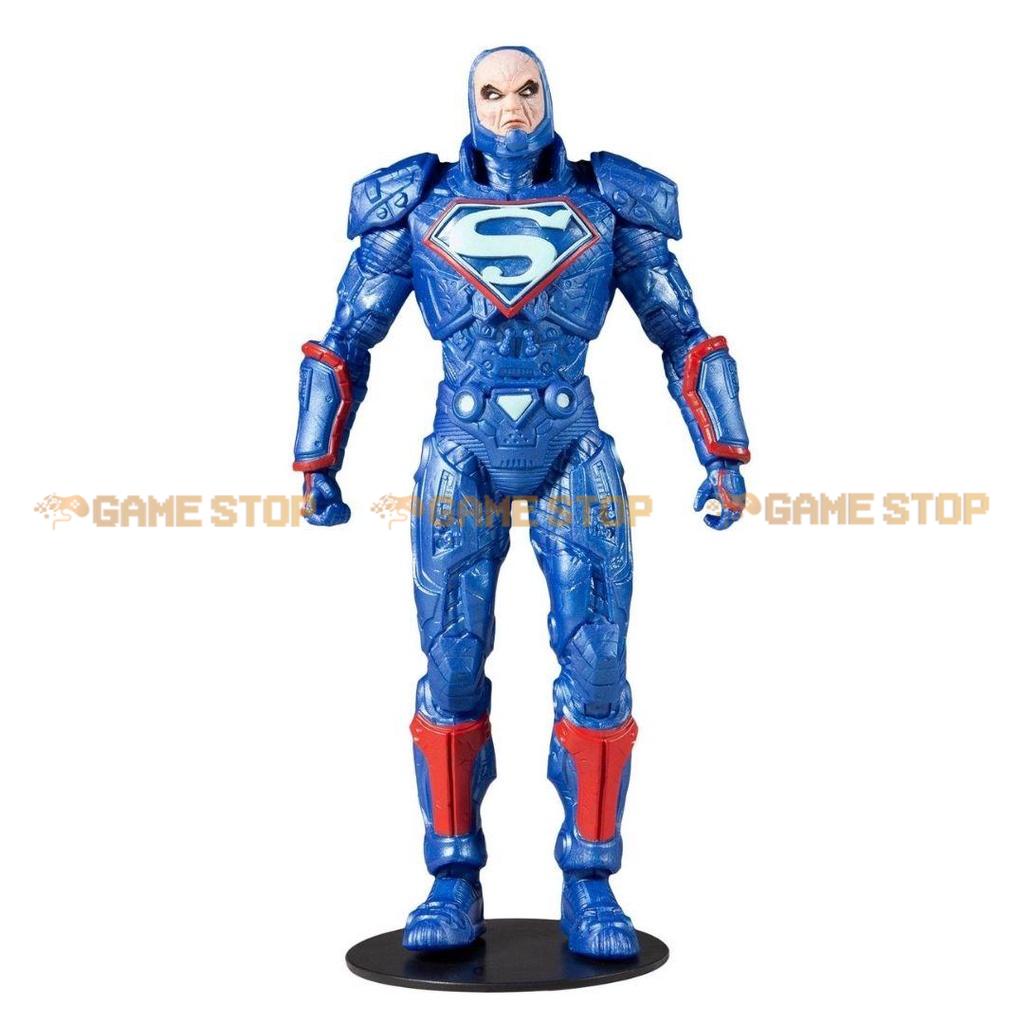 Mô hình DC Multiverse Lex Luthor 18cm Power Suit Blue with Throne McFarlane CHÍNH HÃNG MỸ DCMF34