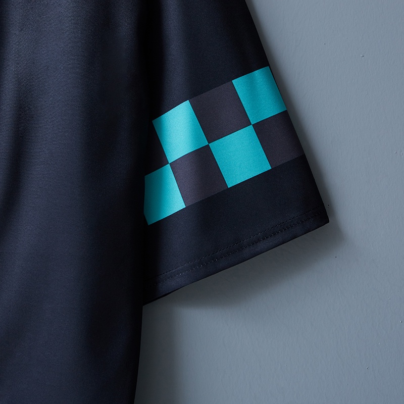 Áo Khoác Kimono Tay Lỡ Dáng Rộng In Hình Anime Demon Slayer Thời Trang Unisex