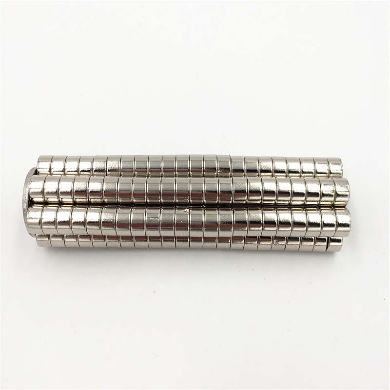 Nam châm tròn đường kính 10x1/2/3/5/10mm loại đất hiếm lực từ N35