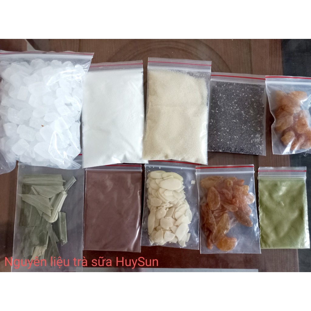 Set Chè Khúc Bạch Tự Nấu 10 chén